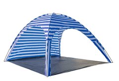 Пляжная палатка тент от солнца Coleman 1038 Польша (2,4 х 2,4 х 1,6 м), Голубой