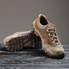 Чоловічі військові кросівки літні натуральний нубук + замш койот 40-46 розмір
