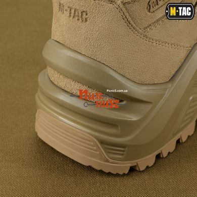 M TAC Ботинки тактические CAIMAN койот кожа + мембрана. М ТАК берцы ВЛАГОСТОЙКИЕ 39-47 размеры
