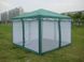 2902 GREENCAMP Тент-шатер 3х3 м стальной каркас. Шатер павильон садовый 3*3, 23 кг