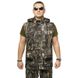 Літній камуфляжний костюм для полювання і риболовлі бавовна Темний ліс