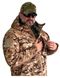 Бушлат військовий армійський чоловічий зимовий мультикам з підкладкою OMNI-HEAT ДО -35°С. Зимова куртка бушлат ЗСУ