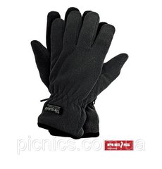 Зимние перчатки из флиса мужские REIS "RTHINSULPOL" утепленные Thinsulate, для рыбаков, охотников, лыжников
