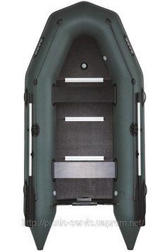 BARK BT-310S (ВТ-310с) кільовий надувний човен ПВХ моторний Тримісний жорсткий розбірний настил