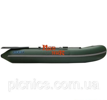 LU-260 лодка ШТОРМ надувная килевая двухместная ПВХ (STORM) с жестким полом и стационарным транцем серии ЛУ