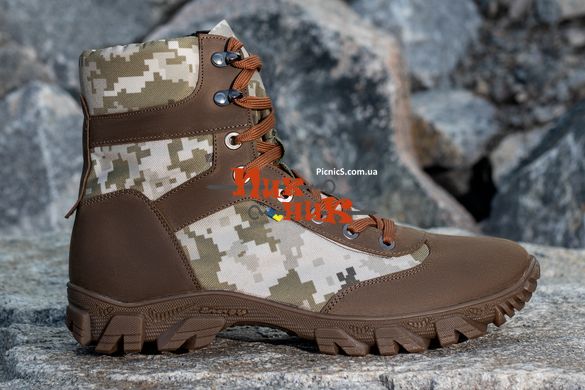 Тактические ботинки мужские койот пиксель. Военные армейская обувь 42 размер