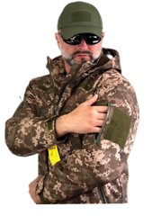Куртка Soft Shell зимова піксель підкладка Omni-Heat. Зимовий військовий одяг військовоторг