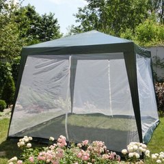 Павильон с москитной сеткой и молниями. Москитная палатка шатер