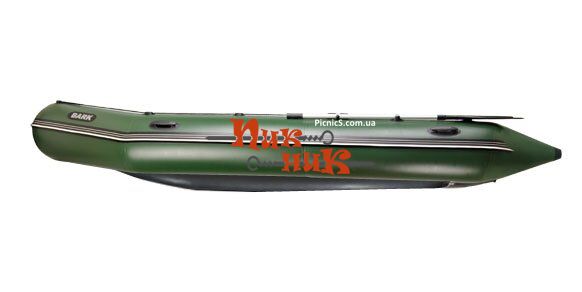 BARK BT-450S килевая моторная надувная лодка ПВХ Восьмиместная жесткий разборной настил