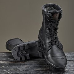 Боевые ботинки берцы зимние натуральная кожа и мех, 40-46 размеры