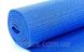 Коврик для фитнеса и йоги 1,73м x 0,61м x 3мм + резинка переноска. Синий