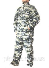 Флисовый термокостюм камуфляж мужской теплый толстый Pelorus "winter fishing" 44/46