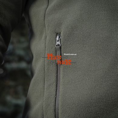 Флісова кофта ЗСУ M TAC Combat Fleece Jacket Army Olive
