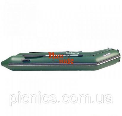 STK-300 лодка ШТОРМ надувная килевая двухместная ПВХ (STORM) с жестким полом и стационарным транцем серии СТК