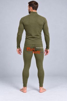Термобелье вафелька флис мужское военное ЗСУ олива ESDY теплое S M L XL 2XL 3XL