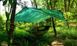 Тент навес для туризма походный зеленый 5 х 3 м, Солнцезащитный водонепроницаемый