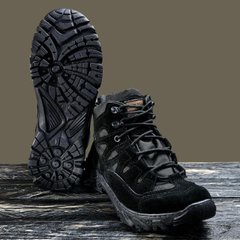 Ботинки замшевые легкие женские мужские черные демисезон 36-48 размер