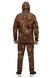 Soft shell мембранный костюм тактический 3д Камуфляж утепленный флисом демисезонный 48-58 размер