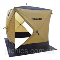 Зимняя палатка Куб-2/3 CYCLONE для рыбалки зонтичного типа 180*180*205 см