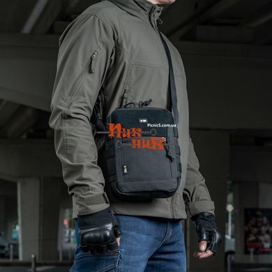 Тактична сумка кобура чорна M-TAC СУМКА SATELLITE BAG GEN.II BLACK