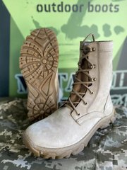 Военные ботинки высокие - обувь для военных женские мужские демисезонные коричневые