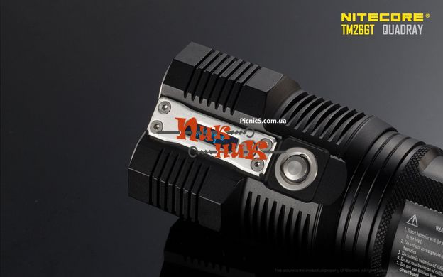 Фонарь Nitecore TM26GT с OLED дисплеем (4xCree XP-L HI V3, 3500 люмен, 8 режимов, 4х18650)