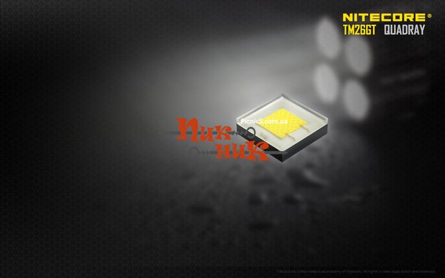 Фонарь Nitecore TM26GT с OLED дисплеем (4xCree XP-L HI V3, 3500 люмен, 8 режимов, 4х18650)