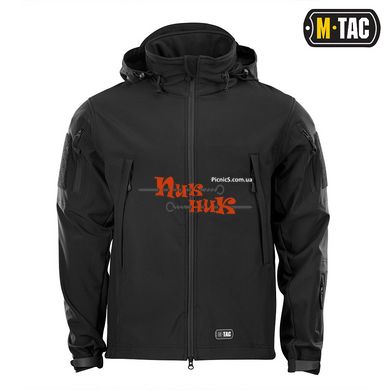 М так куртка поліція M-Tac куртка Soft Shell Black