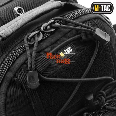 Сумка кобура черная M-TAC СУМКА URBAN LINE CITY PATROL CARABINER BAG BLACK