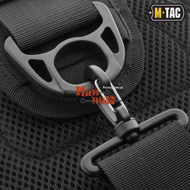 Сумка кобура черная M-TAC СУМКА URBAN LINE CITY PATROL CARABINER BAG BLACK