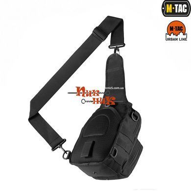 Сумка кобура черная M-TAC СУМКА URBAN LINE CITY PATROL CARABINER BAG BLACK