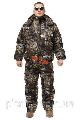 Камуфляжный зимний костюм Снайпер мембранная ворса alova охотничий и рыбацкий, куртка Пилот