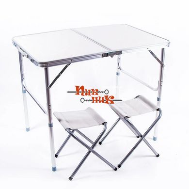Столик для пікніка розкладний 600х900x520-700 см, вага 4,4 кг