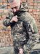 Военный костюм софтшелл Пиксель зимний мужской утеплитель Slimtex подкладка флис