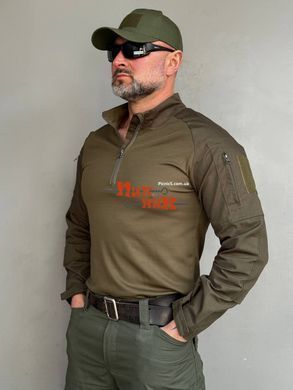 Тактическая рубашка убакс олива Coolmax 46-60р