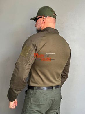 Тактическая рубашка убакс олива Coolmax 46-60р