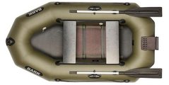 В-230СND BARK надувная лодка ПВХ гребная двухместная реечный настил + навесной транец + скользящие сиденья