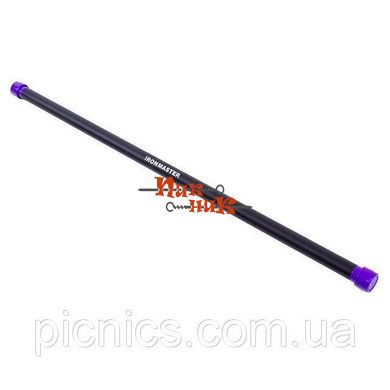 Утяжелительная палка гимнастическая 3 кг длина - 122 см, диаметр - 45 мм IronMaster