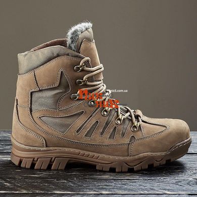 Армейские ботинки мужские зимние на натуральной шерсти, 36-46 размеры