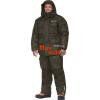 Зимний костюм "Буран v.2" (- 40°С) для охоты и рыбалки хаки. Большие размеры Синтепух, XХL