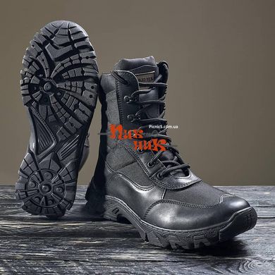 Берцы тактические - обувь военная мужские женские демисезонные натуральная кожа черные 35-46 размеры