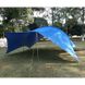 Тент для навеса для отдыха на природе походный Синий 6.1 х 5.1 м, высота - 2,65 м от солнца и дождя