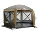 Шатер туристичний з москітною сіткою автомат 3,6х3,6 Тент палатка кемпінгова GREENCAMP 2905