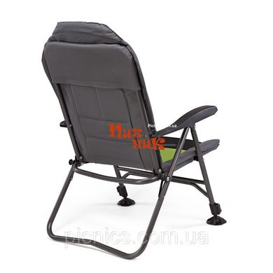 Раскладной стул шезлонг Кемпинг PR305 регулируемые ножки и спинка