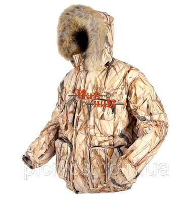 Зимний костюм "Гриф" Бежевый камыш для рыбалки и охоты, размер S