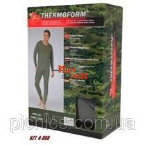 Термобелье для рыбалки 4-008 Thermoform черный унисекс для мужчин и женщин