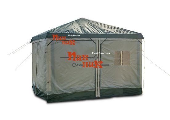 Шатер палатка 2902 тент со стенками и москитной сеткой для отдыха, садовый 3*3, 23,5 кг