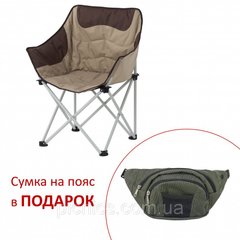 Кресло "Ракушка" d19 мм (коричневый-беж)