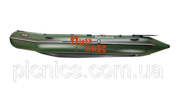 BARK BT-420S (ВТ-420С) кільовий моторний надувний човен ПВХ Шестимісна жорсткий розбірний настил