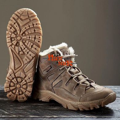 Легкі тактичні черевики зимові на шерсті, 36-46 розміри
